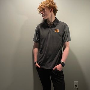 Nike Dri Fit Cincinnati Bengals Polo Shirt